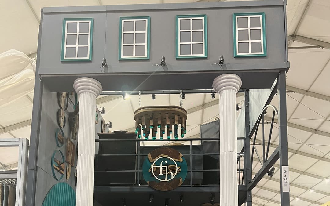 Family Hub stand at IHGF Delhi, March 2023, an award-winning display stand