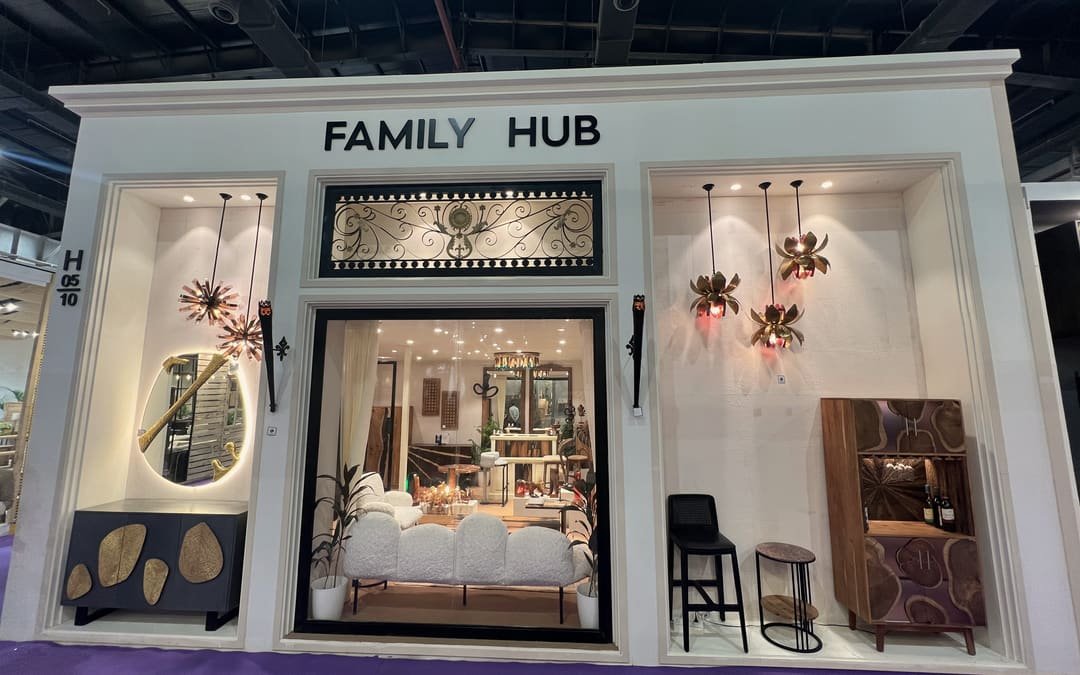 Family Hub stand at IHGF Delhi, October 2024