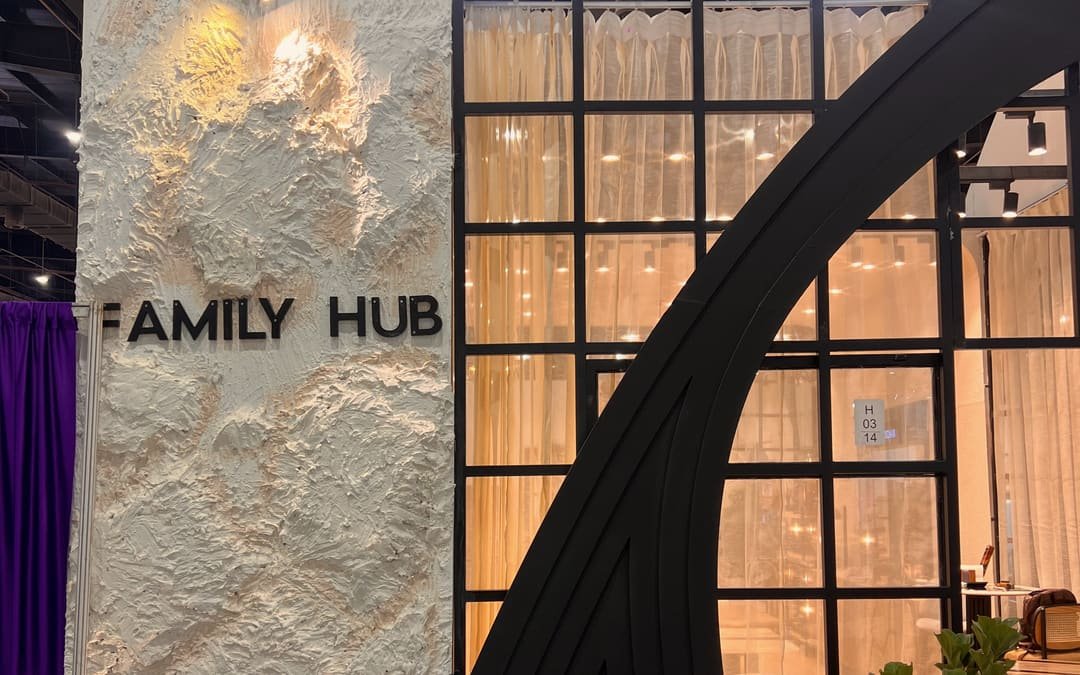 Family Hub stand at IHGF Delhi, 2025